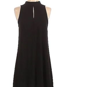 Black A-Line dress
